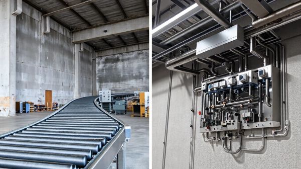 Différences entre chemin de roulement autoportant et intégré au bâtiment