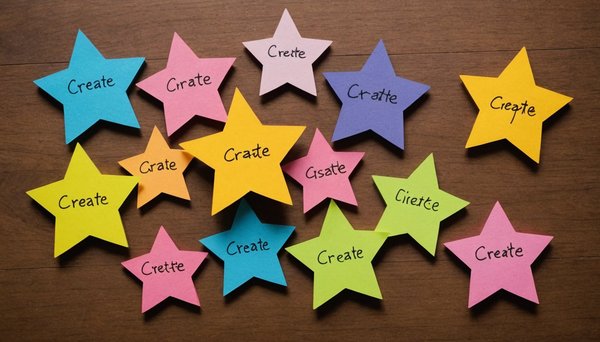 Créez des post-it personnalisés étoile pour briller au bureau